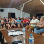 Mobilizamos uma reunião com a Brigada Militar em Linha Seival